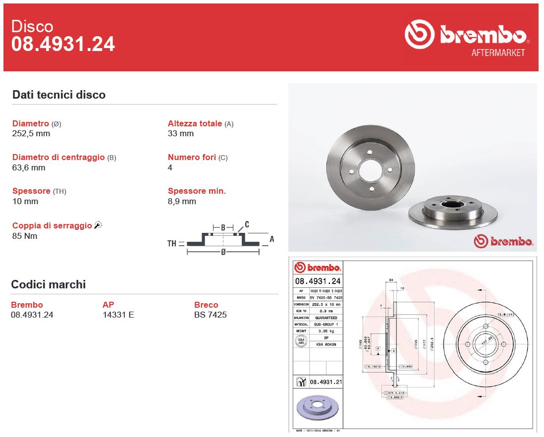 BREMSKB006